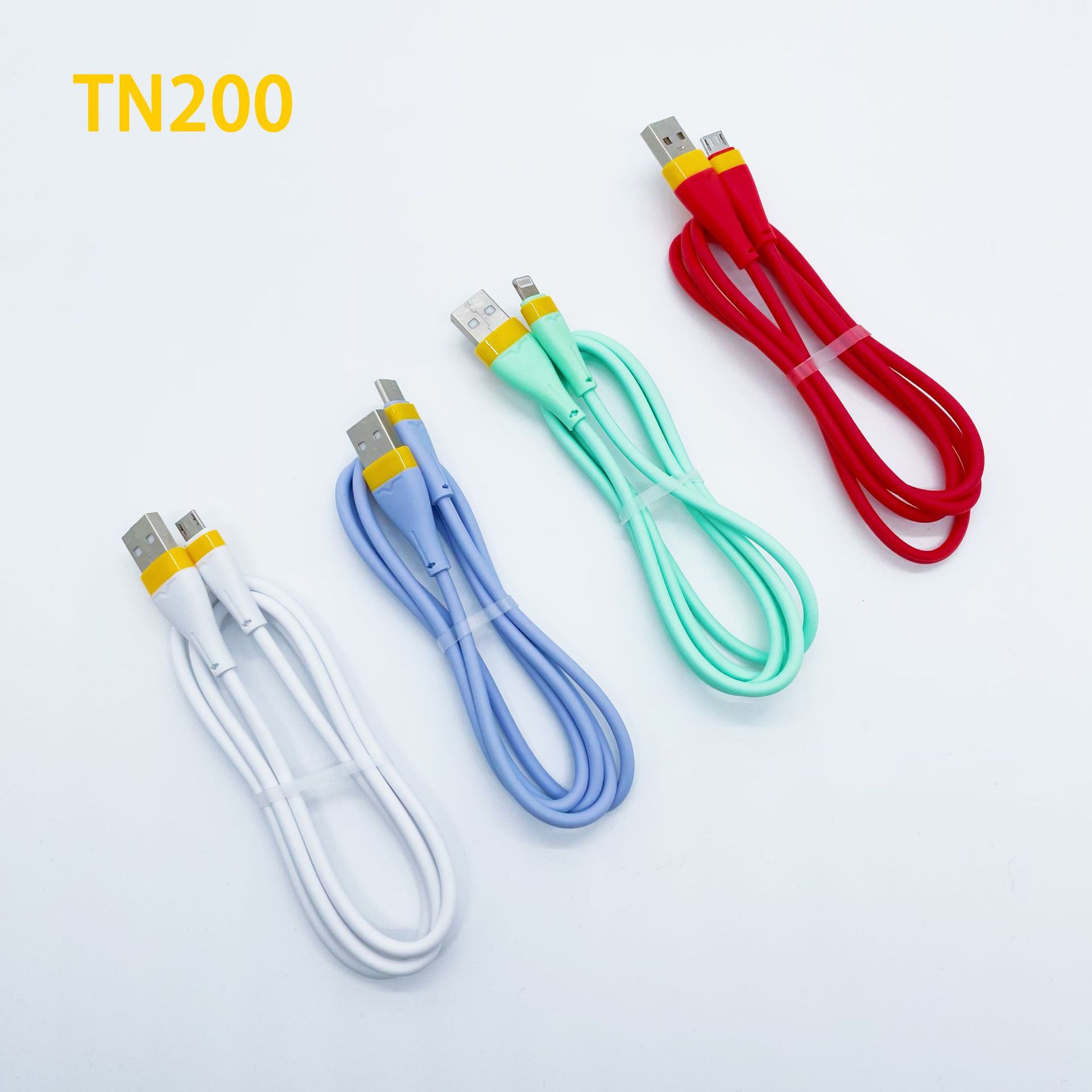 Tn200 New Woven Fast Charge Data Cable I5 Android TC Smartphone Qc3.0 Fast Charge Function Delivery Supported