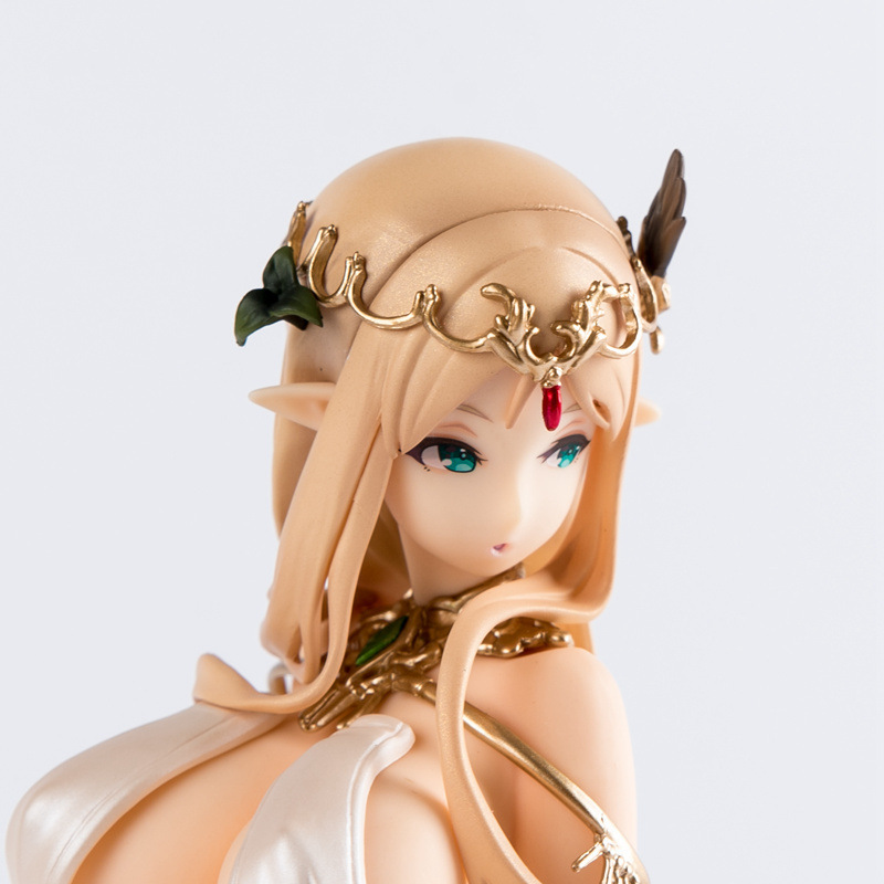 native ive lily 莉莉 精灵 方天戟 原画1/7 跪姿 盒装手办