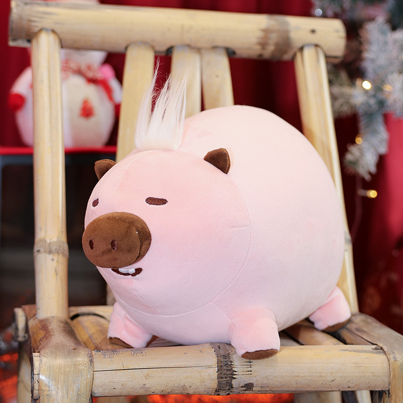 猪头抱枕可爱猪猪公仔玩偶毛绒玩具软抱枕送男女生日礼物-阿里巴巴