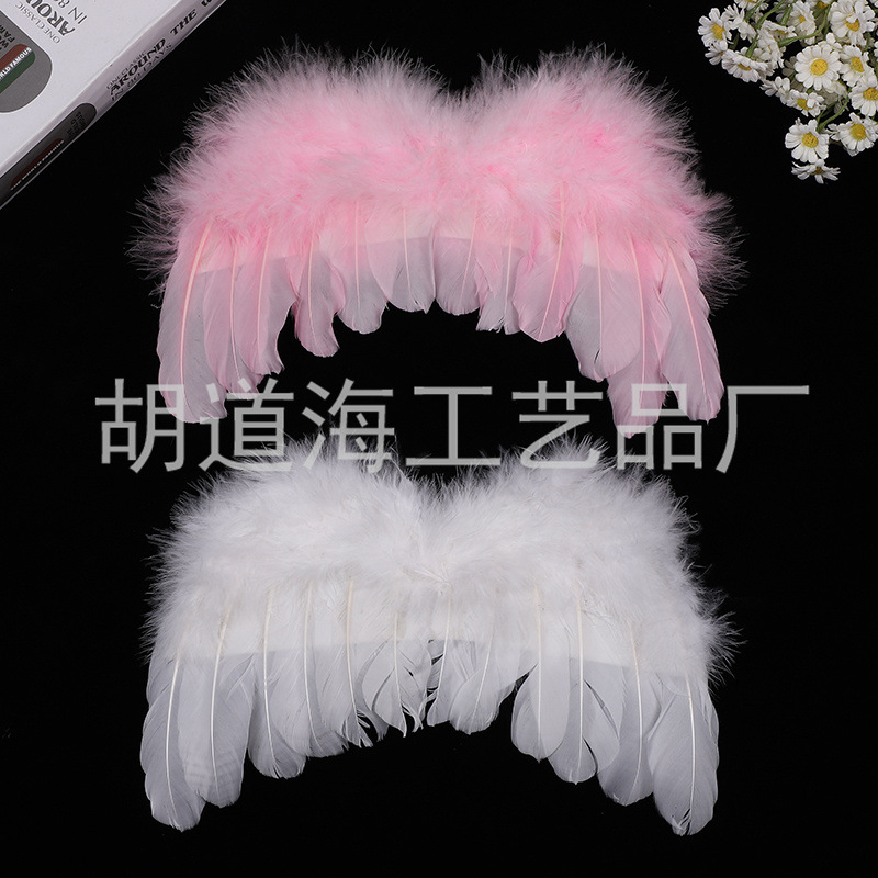 children newborn photography clothing angel feather wings baby photo props feather wings