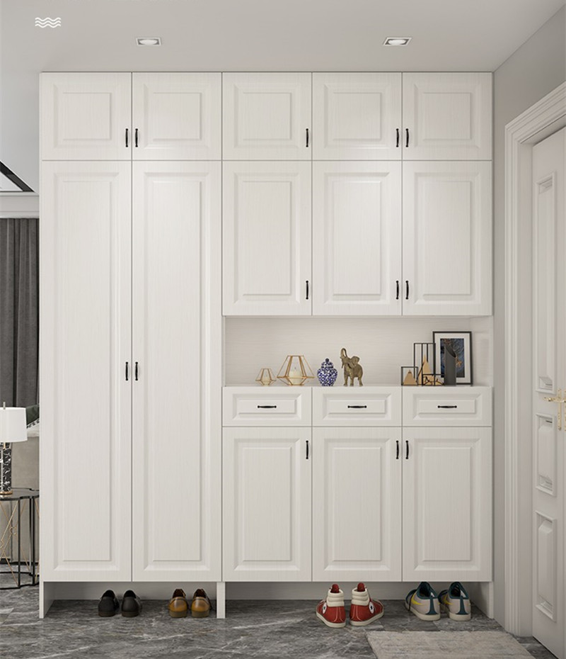 北欧入户柜家用进门玄关柜现代简约多功能储物柜一体靠墙门厅鞋柜