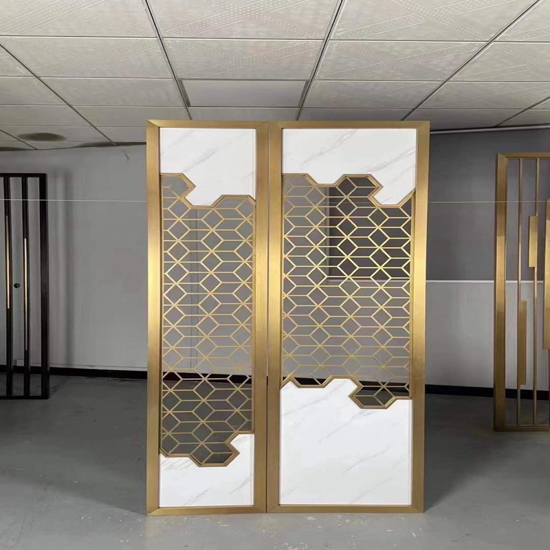 不锈钢镂空屏风