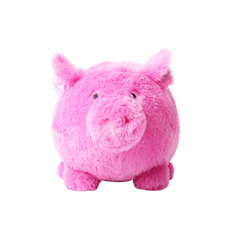 2021新款疯狂怪兽震动毛绒玩具现货 玩具设计动物毛绒音乐震动球