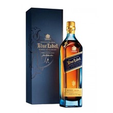 蓝牌调配苏格兰威士忌英国Johnnie Walker750ml蓝方带盒酒吧夜场