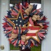 Patriotic Wreath 4th of July Patriotic Wreath | 17.7in ||ms Patriotic Wreath 4th of July Patriotic Wreath | 17.7in ||ms