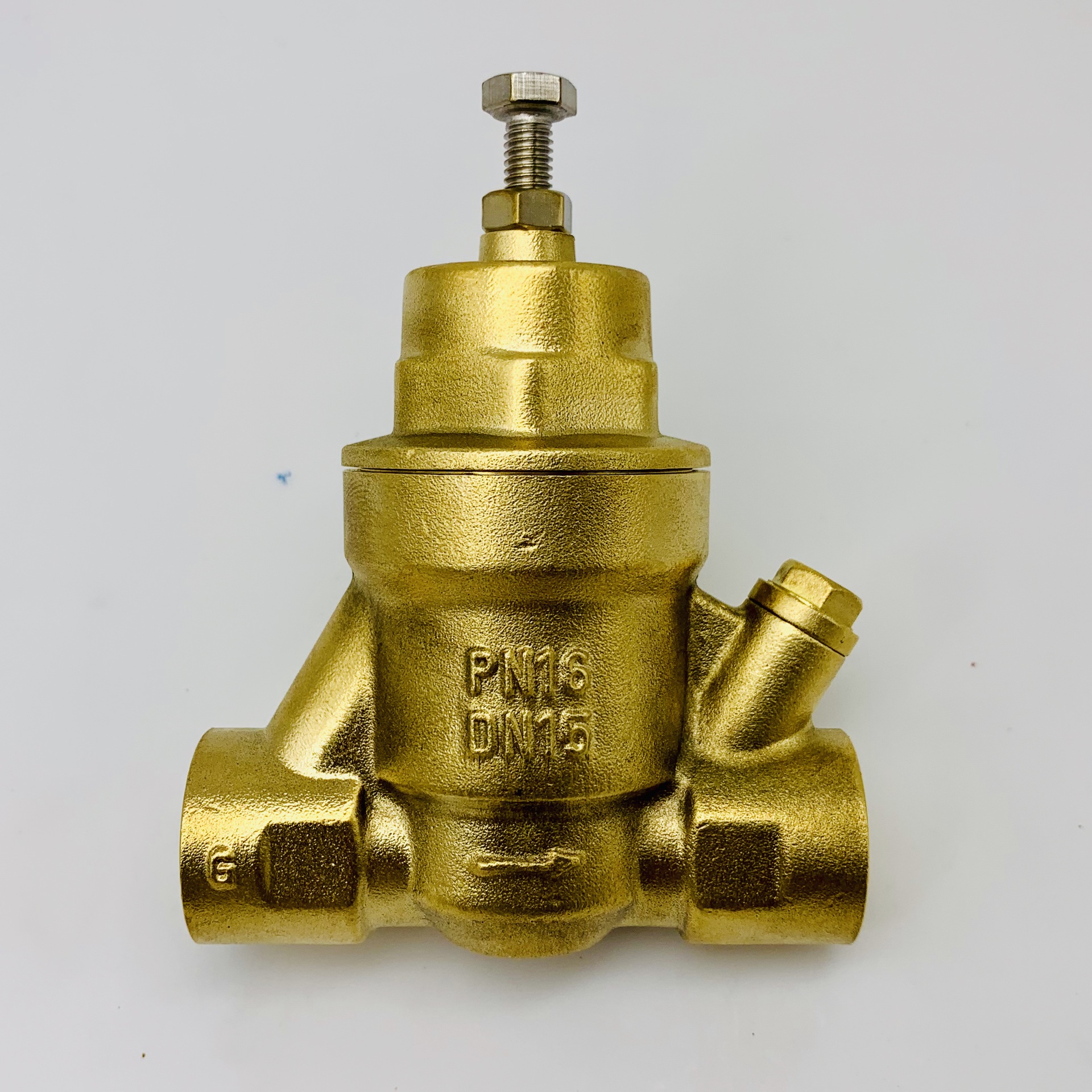 埃美柯黄铜减压阀719带过滤网形丝扣螺纹连接dn15202532四分六分