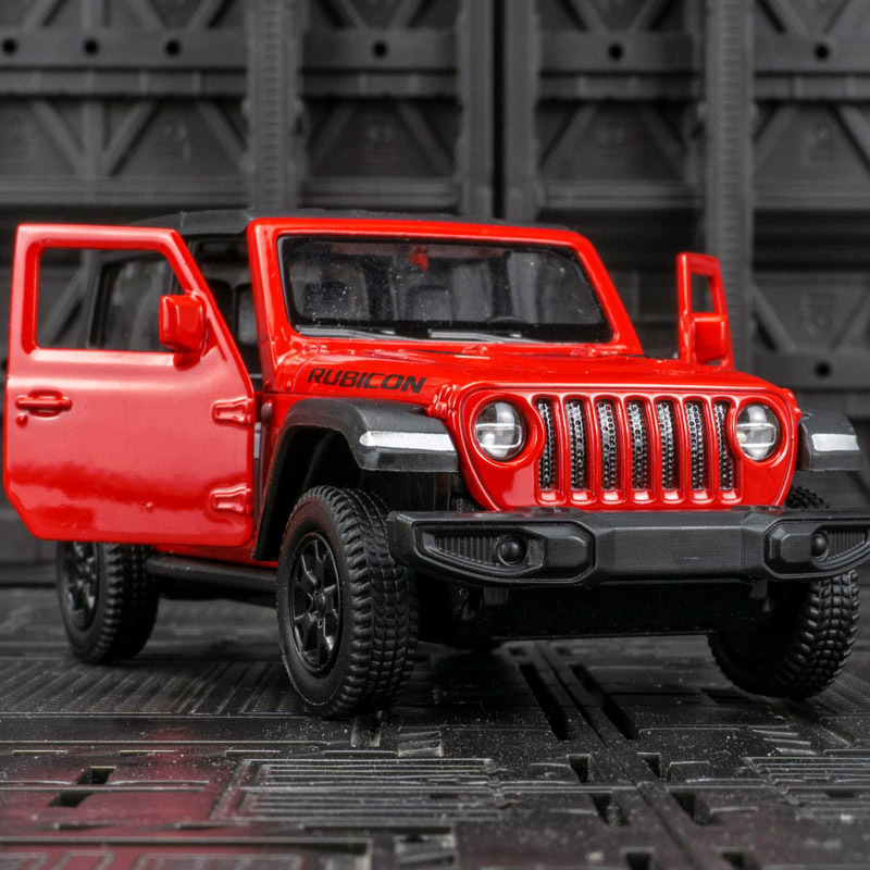 马珂垯ch554060仿真jeep牧马人罗宾逊合金车模越野吉普车回力小车