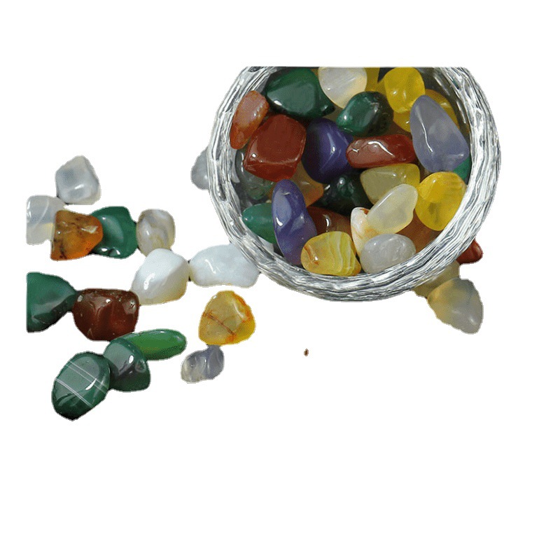 佛教用品/七珍宝彩石/七宝石供曼扎佛像装藏七彩宝石供佛宝石500g