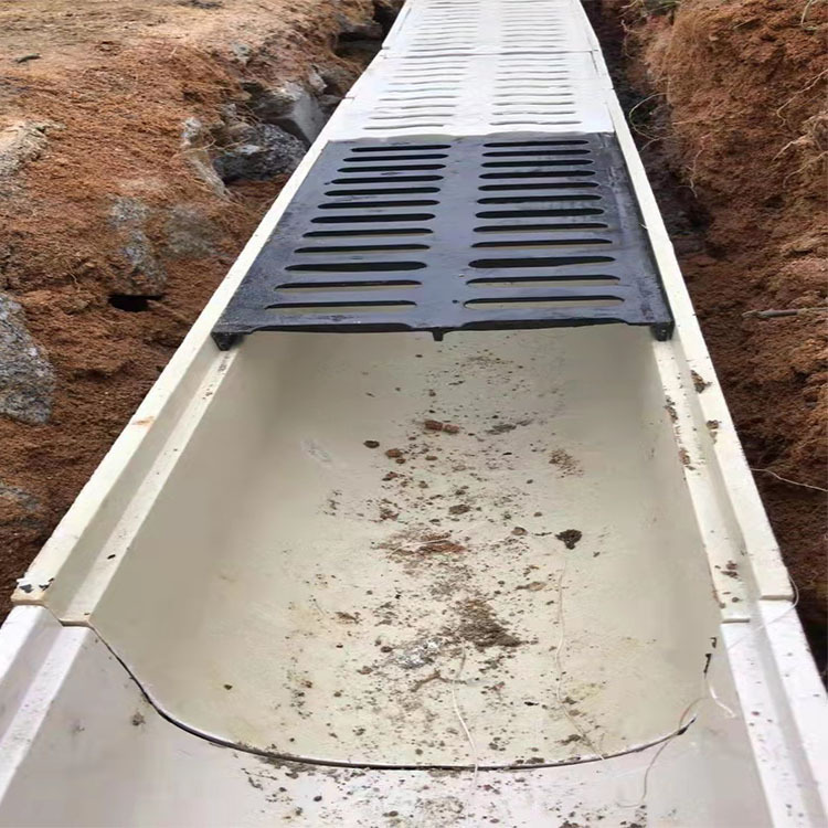 树脂排水沟混凝土排水槽成品u型水槽线性树脂排水沟【提供样品】
