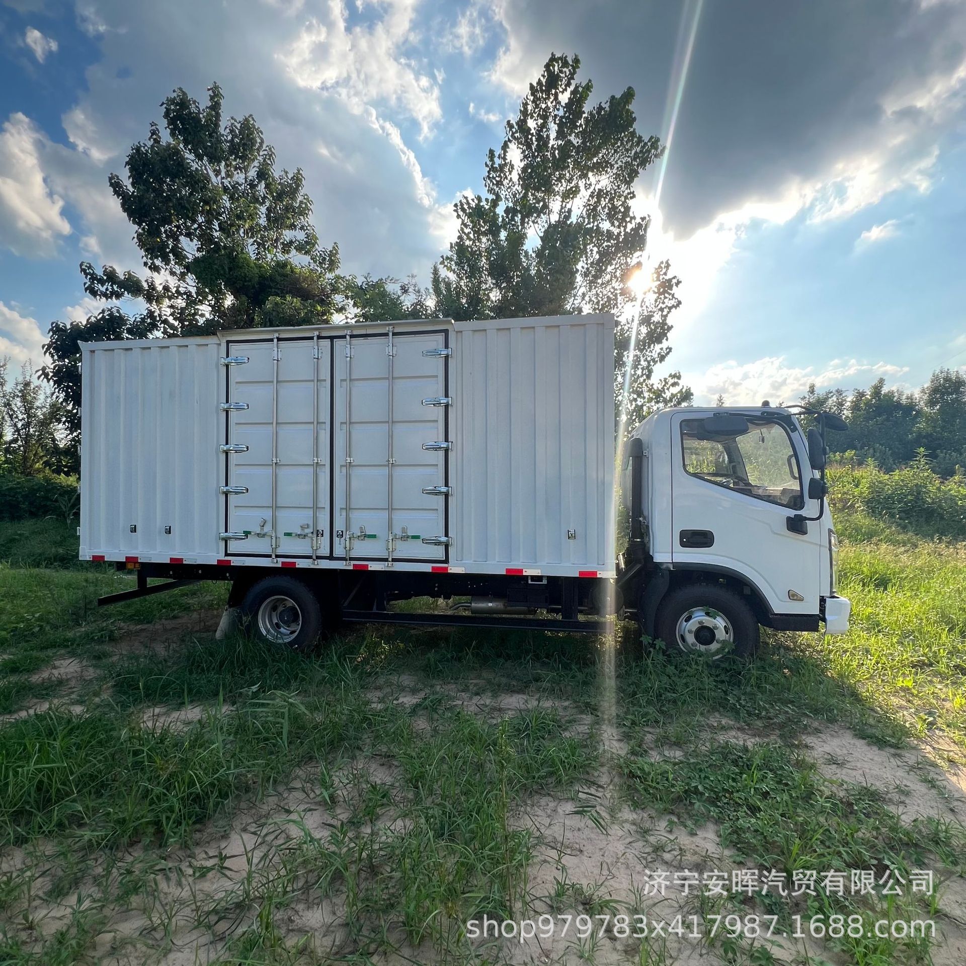 出口福田奥铃库存底盘/箱式货车 小型自卸车5吨轻型卡车