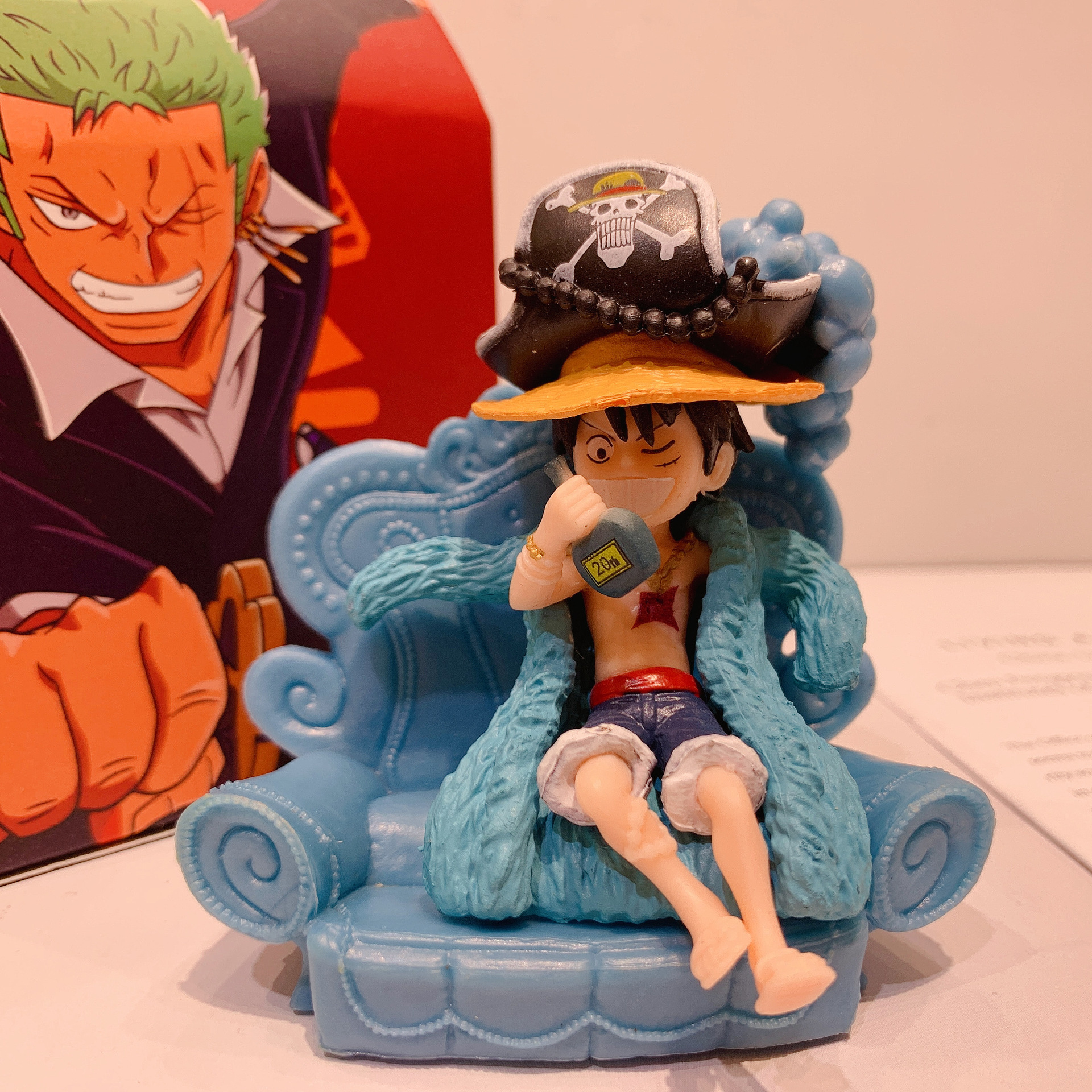 新款海贼王手办盲盒卡通动漫航海王树脂限定款公仔摆件模型收藏