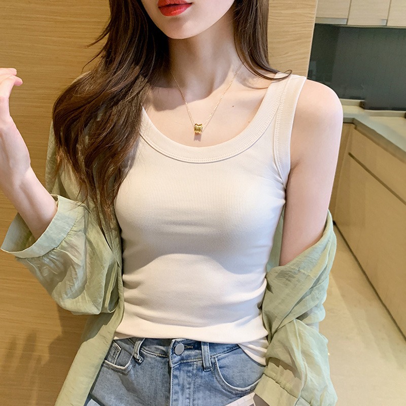 螺纹棉背心女士吊带图片-海量高清螺纹棉背心女士吊带图片大全