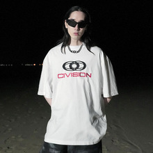 小众潮牌Civision CSC刺绣Logo印花廓形vibe男女宽松夏季短袖T恤