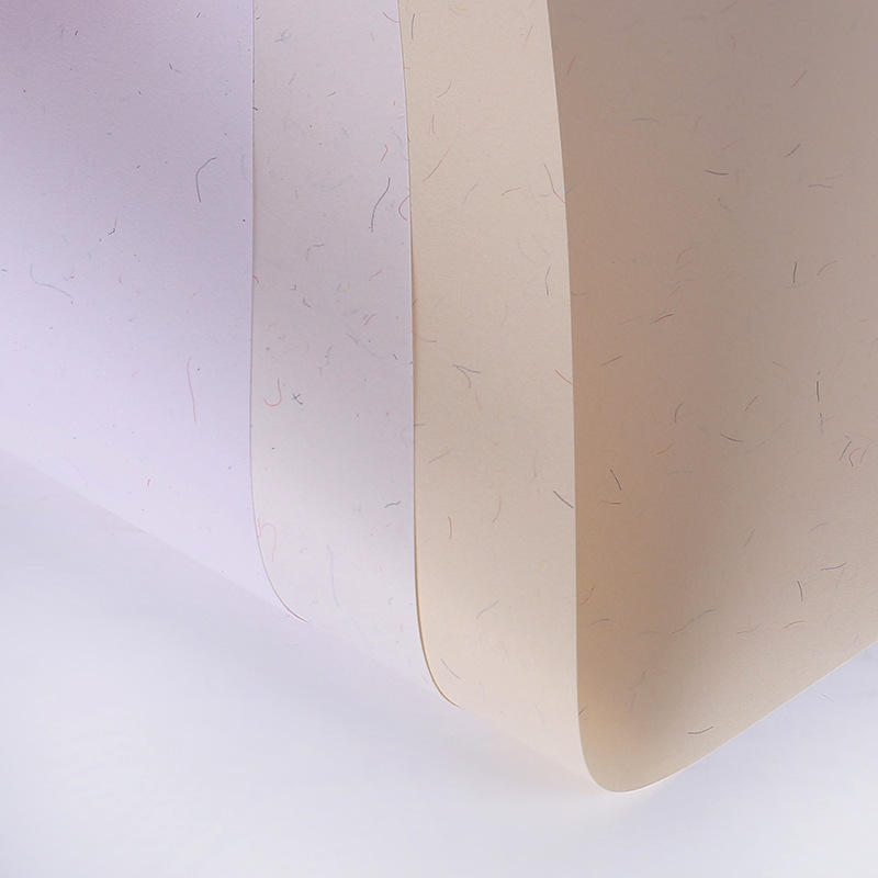 厂家批发丝毛棉纸艺术名片打印卡纸纸特种卡纸艺术厚卡纸