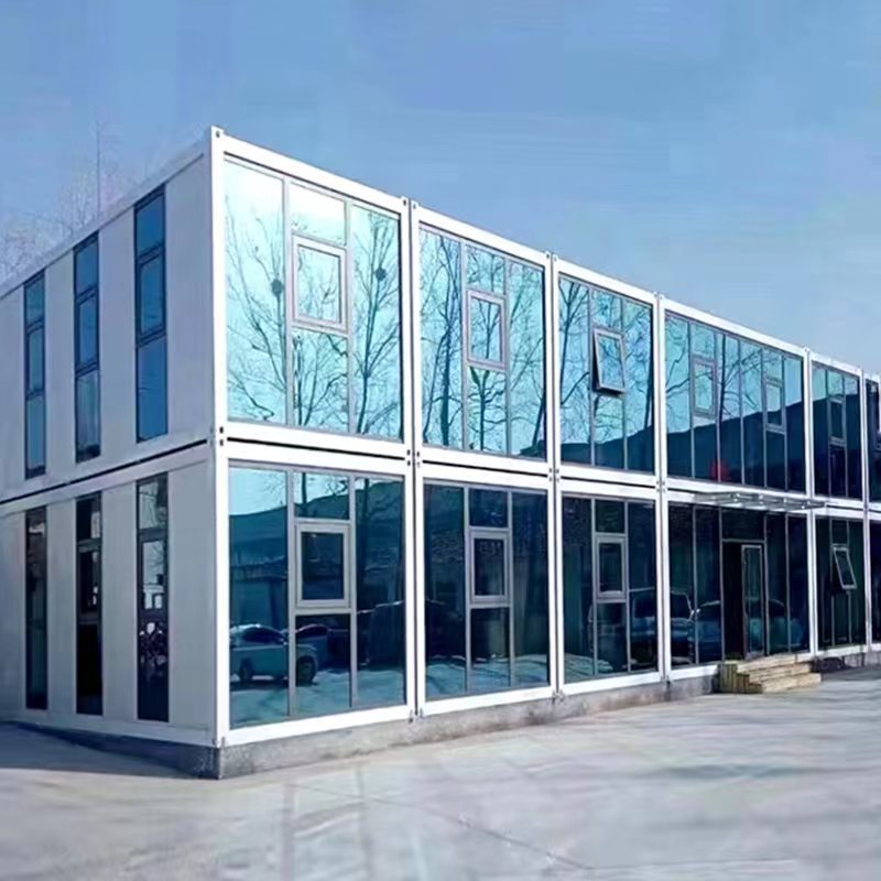 集装箱活动板房工地宿舍临时办公室打包箱集成简易组装移动房批发