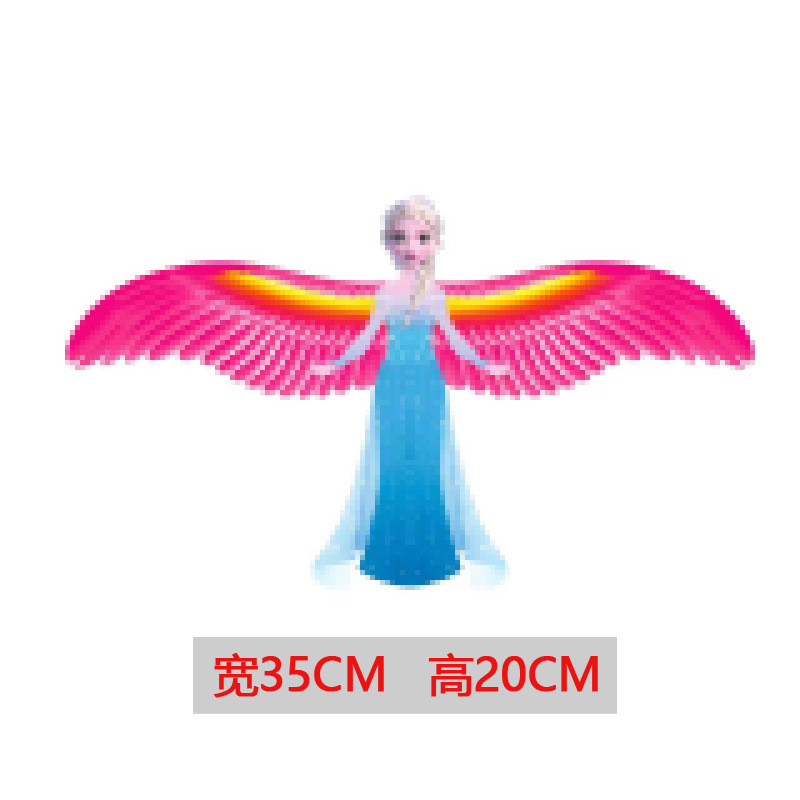 Weifang Kite Wholesale Cartoon Kite for Children Miniature Plastic Toy Fishing Rod Dynamic Parrot Eagle Swallow Kite