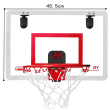 儿童记分篮球板电子计分投篮架游戏机对战室内运动球类玩具跨境