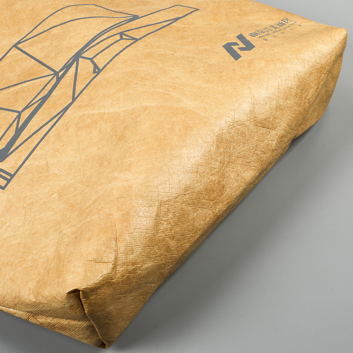 DuPont Paper Bag Customized Logo DuPont Packaging Portable Shopping Bag Washable Kraft Paper DuPont Bag Customized