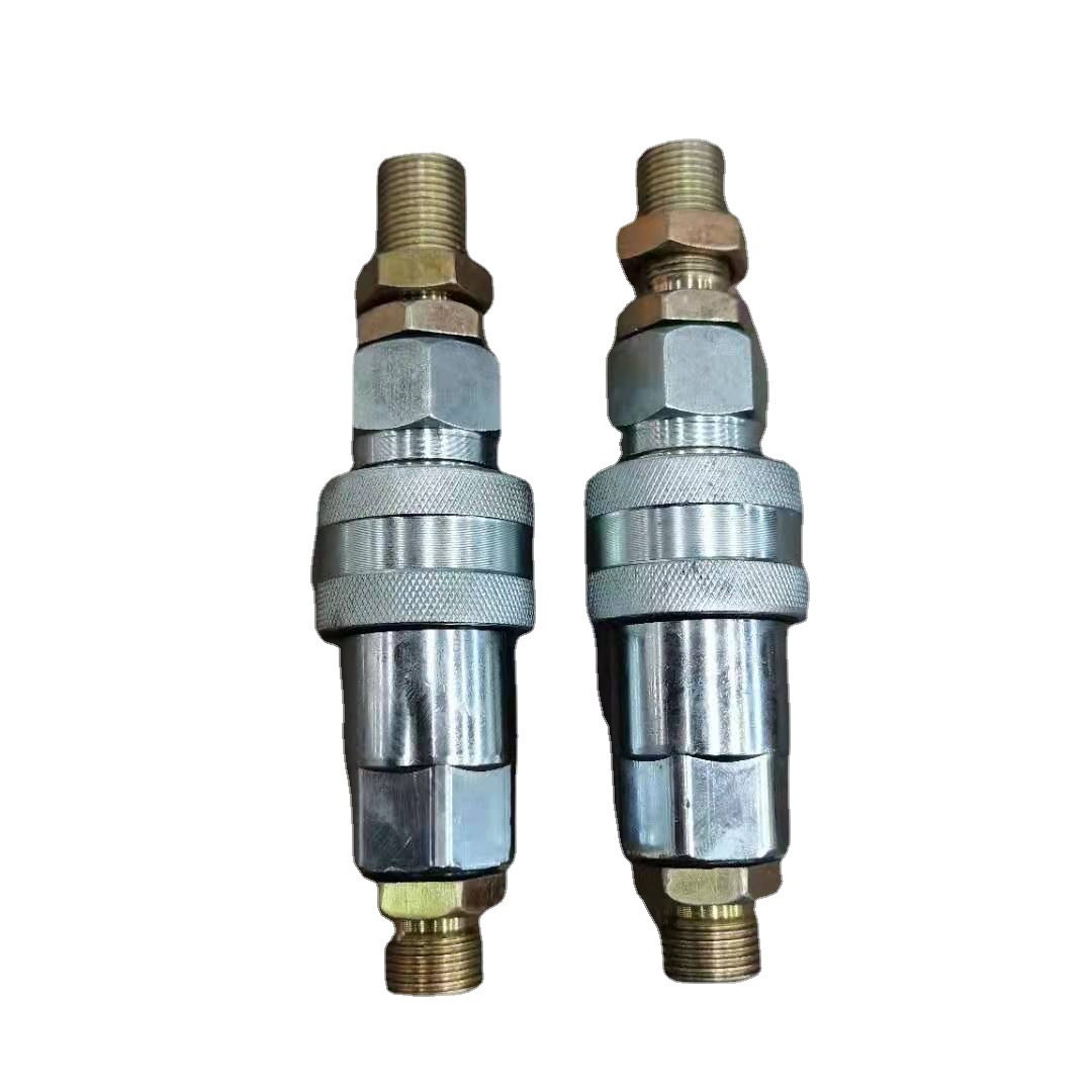 半挂车自锁快插气管快速接头重汽重卡螺旋管自封阀接头