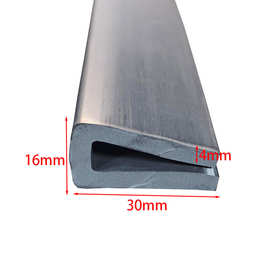 橡胶条U型防撞包边条橡胶卡条玻璃嵌条配电箱机柜U型条包边密封条