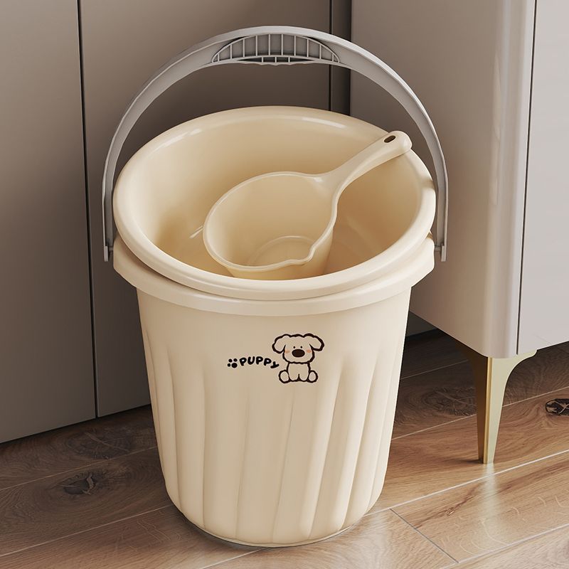 批发家用水桶加厚手提学生宿舍寝室可爱洗衣洗澡桶套装多功能装储