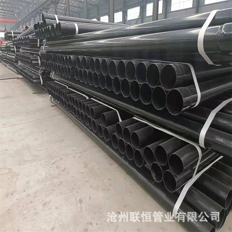厂家100非磁性热浸塑镀锌钢管HDPE过轨管隧道DN200热钢管电力管