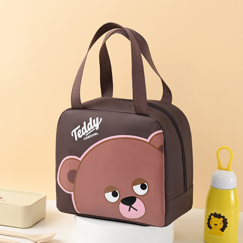 Portable Bag Lunch Box Cute Outing Mom Bag Capacity Lunch Large Capacity Thermal Bag Packs Lunch Box Bento Treasure