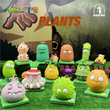 PVZ植物大战僵尸软陶手办 场景款-防御植物