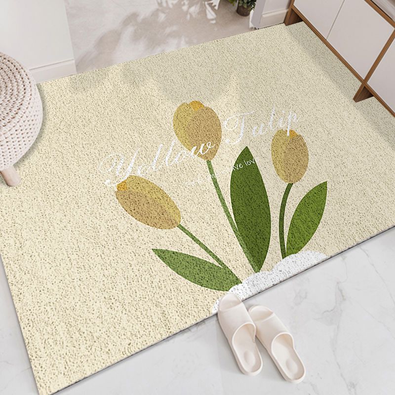 Flower Delivery Pvc Loop Floor Mat Door Entry Door Simple Door Mat Wear-Resistant Stain-Resistant Carpet Hallway Cutting Mat