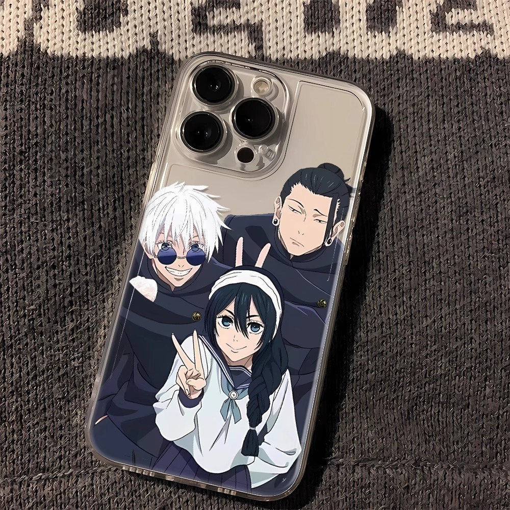 咒术回战悟杰硝苹果13promax手机壳iphone14pro卡通15plus动漫12