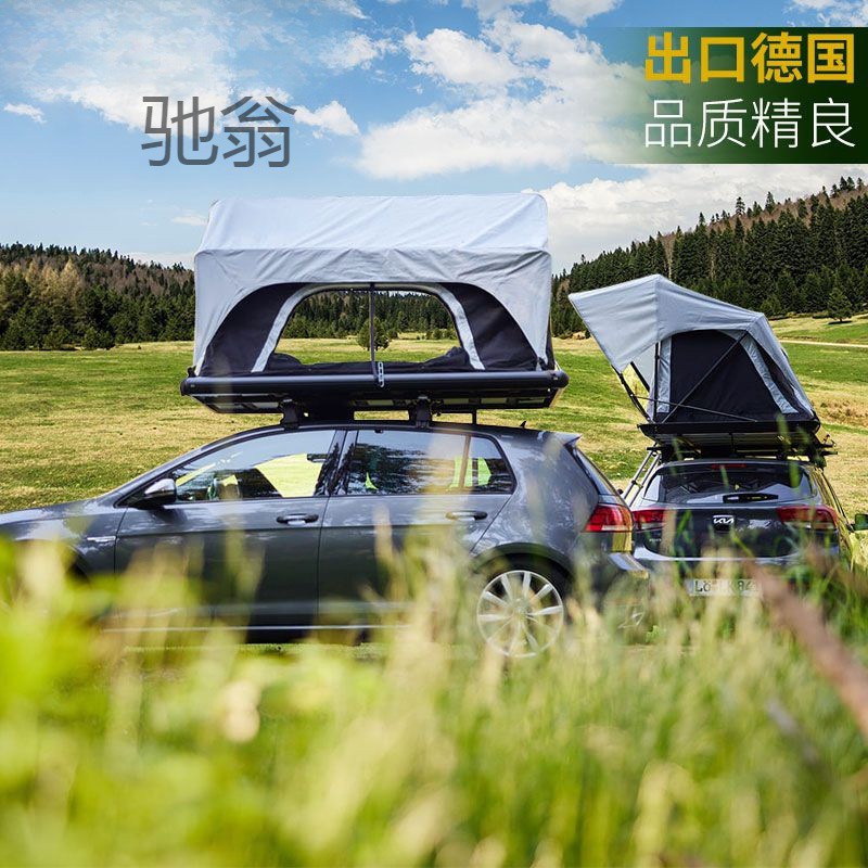 xke车顶帐篷自驾游户外露营防雨自动速开 layzee车载帐篷 出口尾