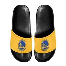 新款NBA一字拖金州勇士湖人图案拖鞋男女球迷居家休闲鞋 一件起订