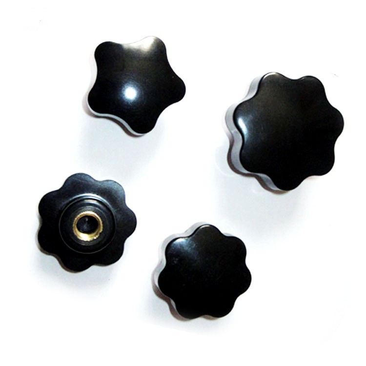 厂家供应胶木把手 星型把手 胶木手柄 七星手柄 星型手轮