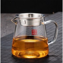 加厚玻璃公道杯 公杯茶漏套装耐热大号茶海 分茶器功夫茶具配件茶