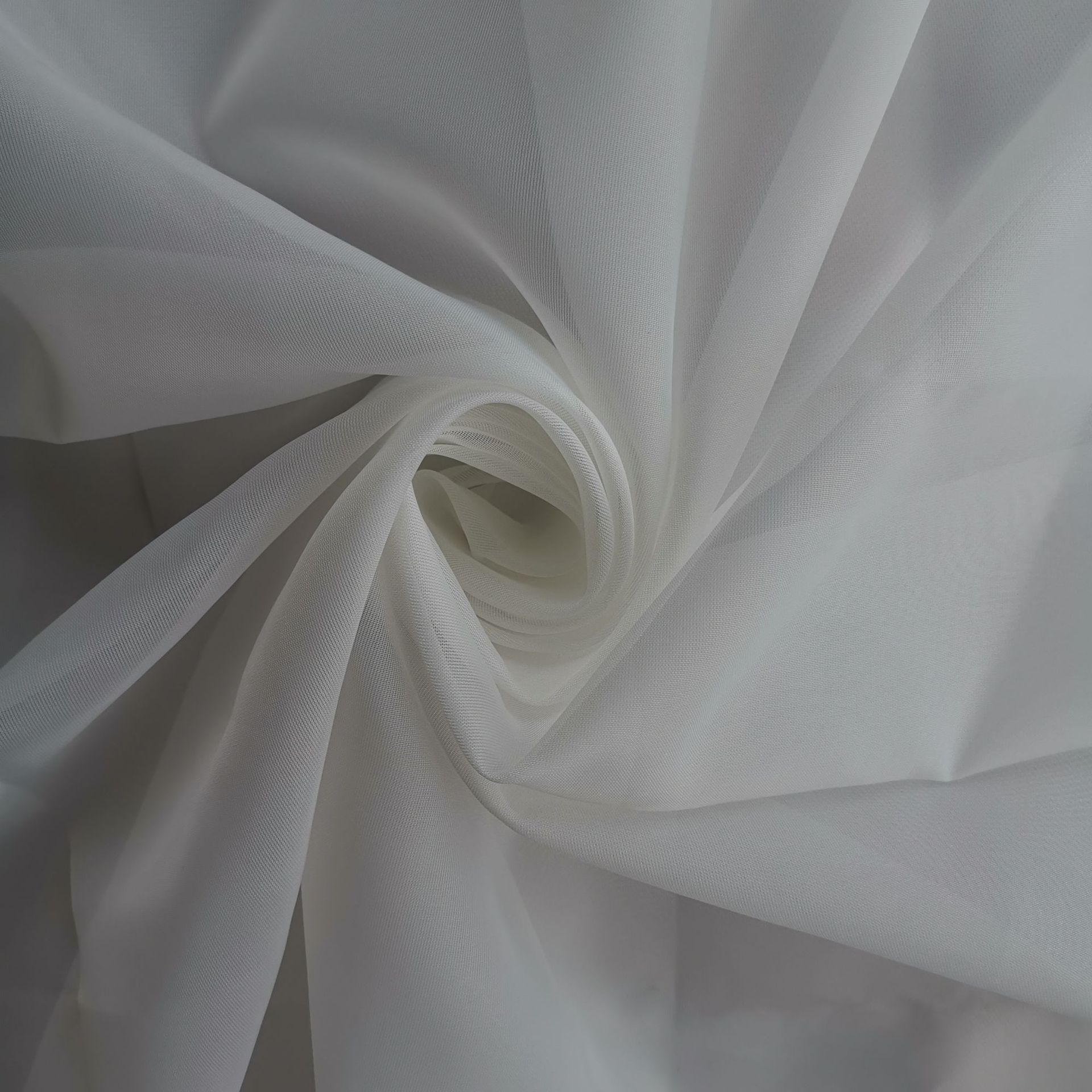 垂感好硬挺特丽纶纱布料面料辅料窗帘内纱蓬蓬裙纱加捻纱女装纱料