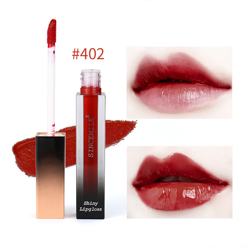 平价亮光滋润唇釉丝绒显白不易掉色女学生口红唇彩