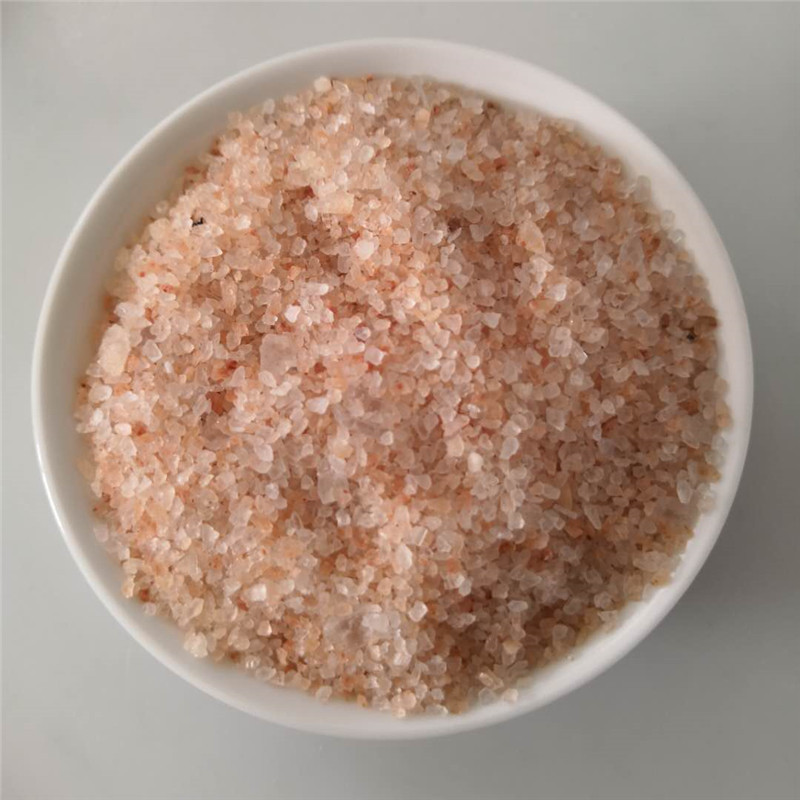 供应喜马拉雅盐沙汗蒸房盐屋材料养生馆用盐 玫瑰盐砂水晶盐砂
