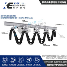 工字钢H型钢起重机行车电缆拖令滑车厂家直销