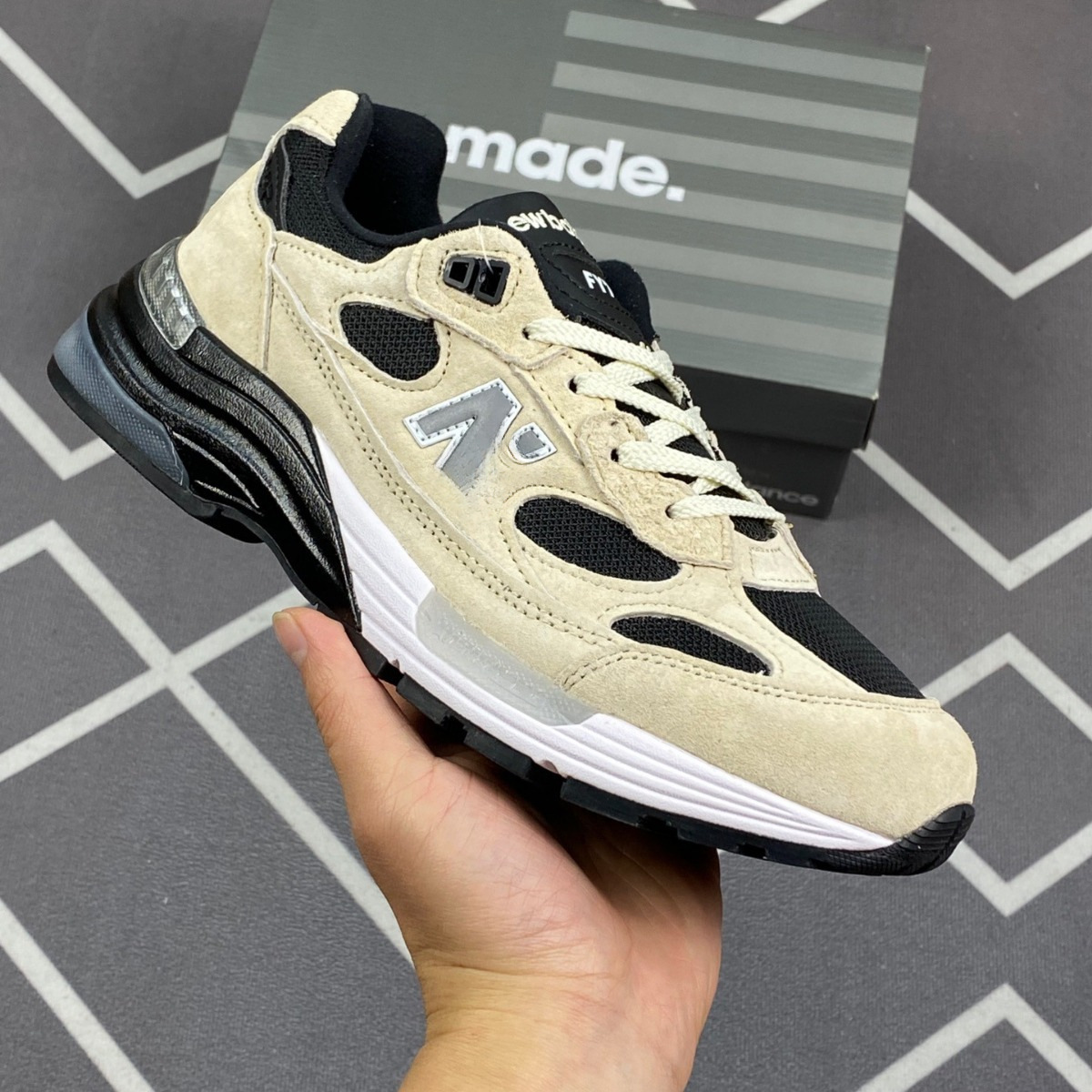 莆田纯原nb992系列老爹鞋休闲复古运动鞋透气女鞋户外男女跑步鞋