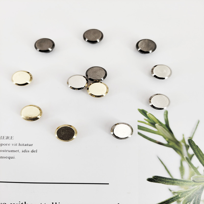 和尚头T面箱包五金锌合金大量现货批发带螺丝奶嘴钉 手袋五金配件