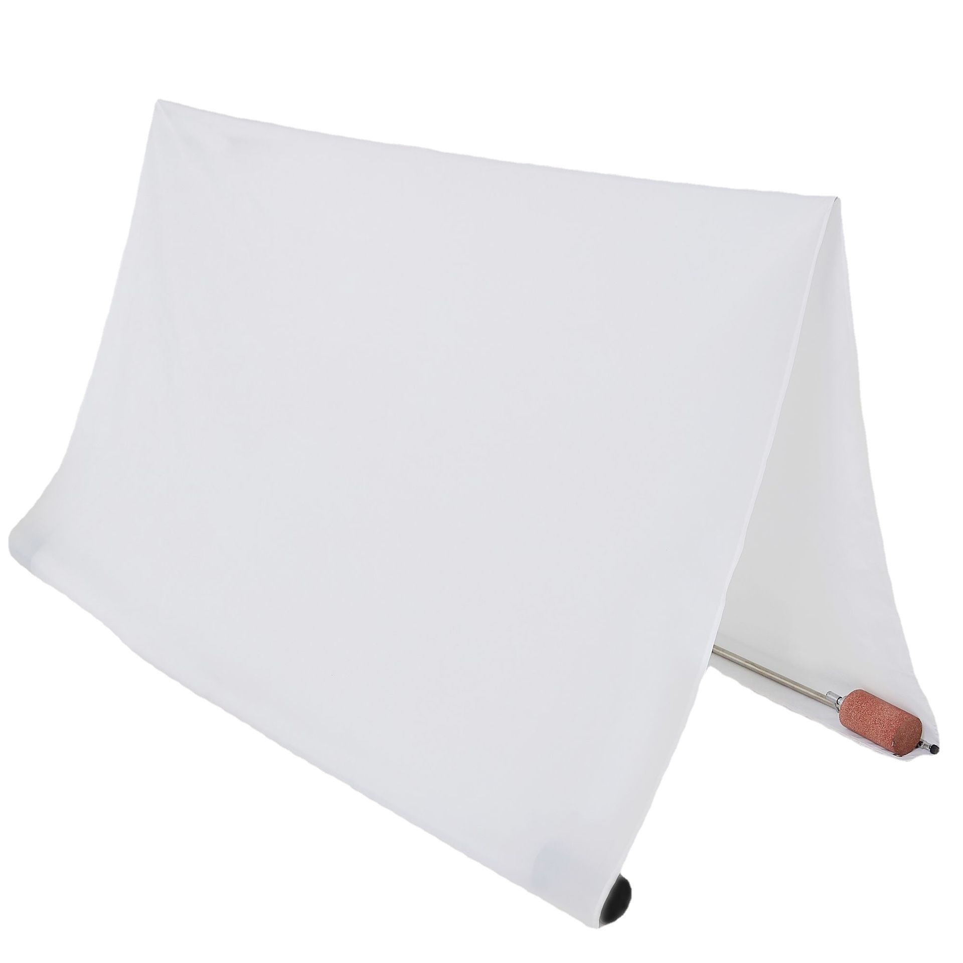 Thermal Transfer Blank Material Waterproof Polyester Fabrics Simple White Tent Beach Sun-Proof Outdoor Survival Tent