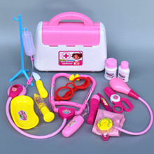 儿童医生听诊器宝宝套装过家家听诊器看病护士工具男孩玩具小医易