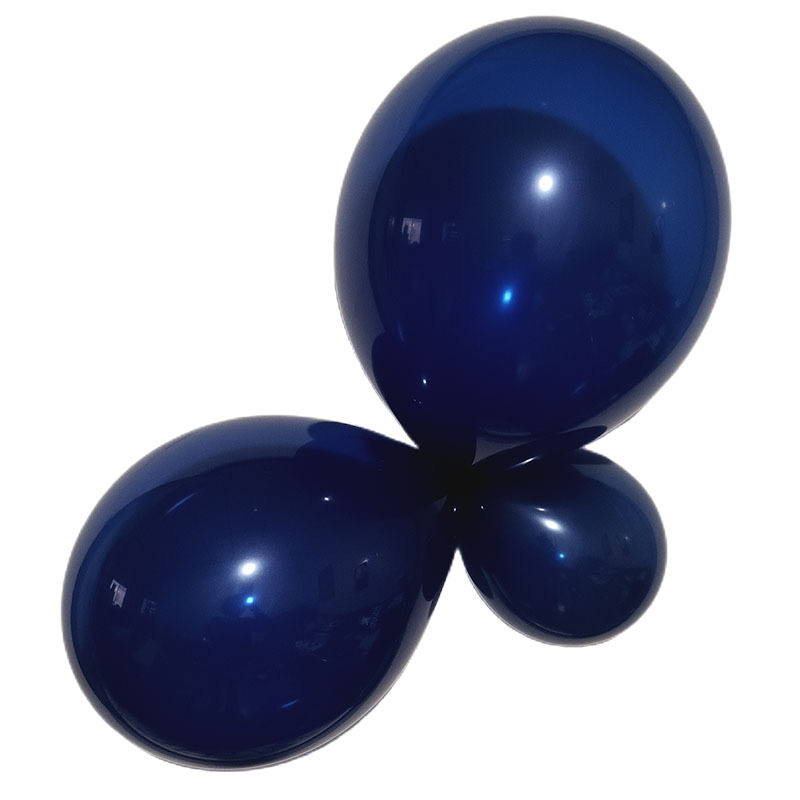 Pearl Night Blue Balloon Klein Blue Balloon 5-Inch 10-Inch 12-Inch Party Decoration Balloon Thickened