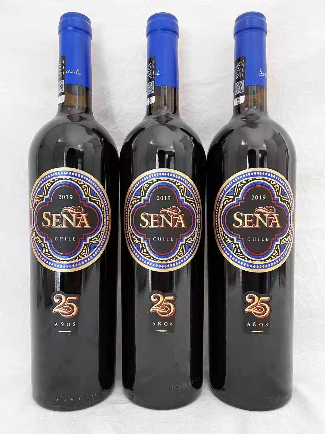 2019年纪念版智利桑雅酒庄红葡萄酒sena赛妮娅酒庄