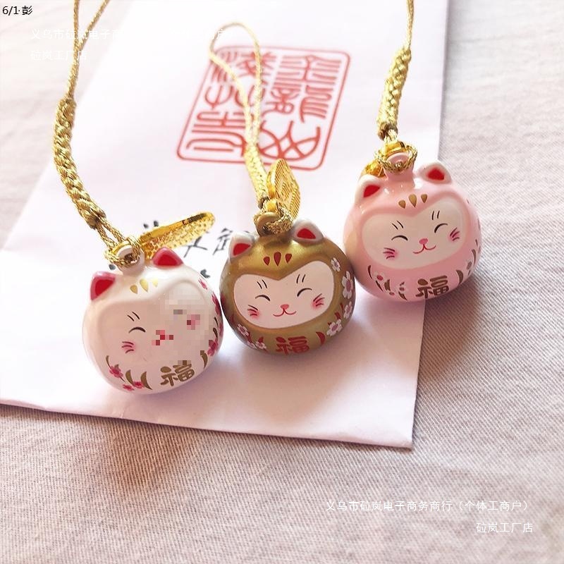 清水寺铃水音开运除厄御守手机符铃铛日本浅草寺御守挂件水琴