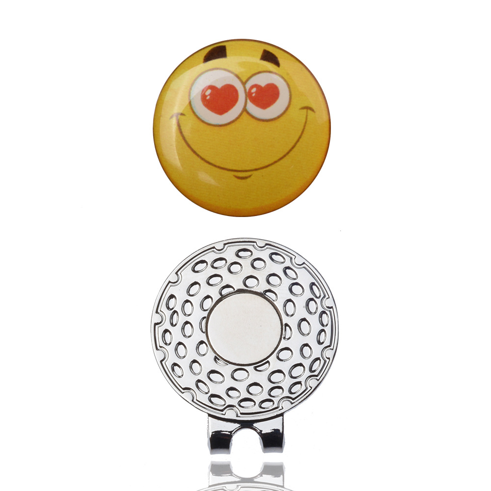 Golf Ball Marker Hat Clip Magnet Ballmarker Golf Clip Mark Golf Hat Clip Hat Clip Cross-Border Hot Selling