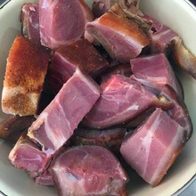 川味柴火烟熏腊肉腊蹄子腊排骨五花肉农家自养粮食猪加工火腿猪蹄