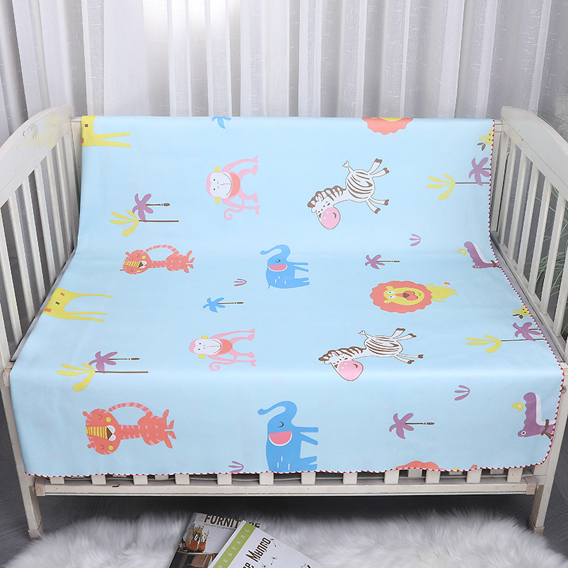 crystal velvet wet proof pad baby and infant nursing pad washable breathable urine-proof bed sheet double-sided available sanitary napkin