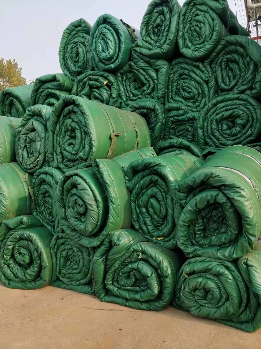 混凝土养护保温棉被棉篷布工程保温棉被防火保温被冬季桥梁养护