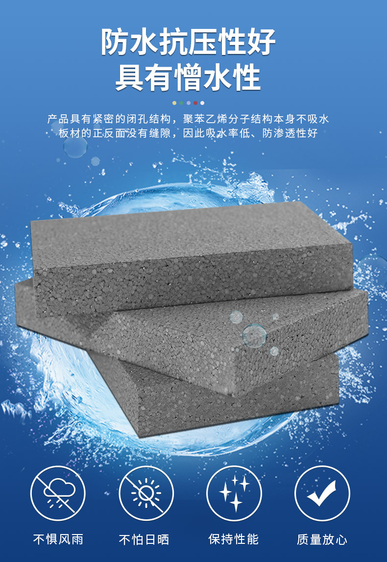 外墙保温石墨聚苯板 建筑防火隔热保温板 外墙保温材料批发